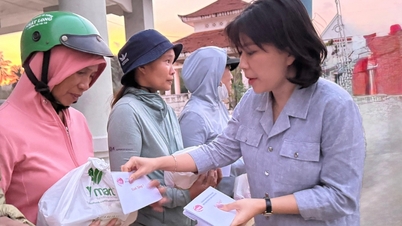 Die Delegation der Nationalversammlung der Provinz besuchte die Flutopfer im Stadtteil Dong Hoa und in der Gemeinde Tuy An Dong und überreichte ihnen Geschenke zur Unterstützung.