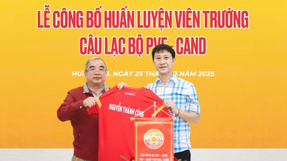 PVF-CAND verabschiedet sich von Trainer Thach Bao Khanh und ernennt Trainer Nguyen Thanh Cong
