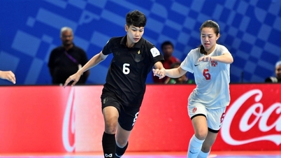 Pasukan futsal wanita Thailand mempunyai kemenangan bersejarah di Piala Dunia