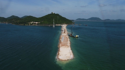 Het project voor de weg naar de haven van Ha Tien valt volledig onder Vietnams gezag.