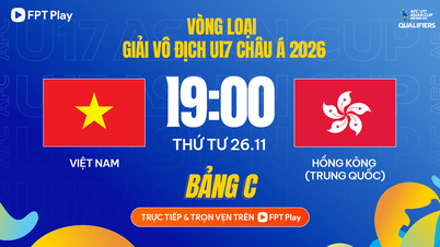 Commentaires sur le match Vietnam U17 contre Hong Kong U17 (Chine), 26 novembre à 19h00 : Maintenir la dynamique, viser les 9 points.