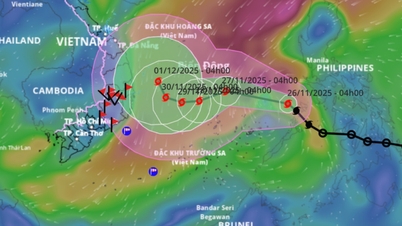 استجابةً للعاصفة رقم 15، تخفض محطات الطاقة الكهرومائية مستويات مياه البحيرة للترحيب بالفيضانات