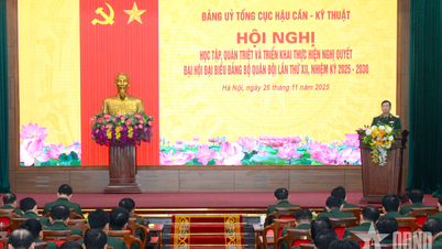 陸軍後務総局党委員会は、第12回党大会の決議を徹底的に把握し、実行する。