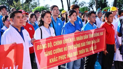 Σχεδόν 300 γιατροί και εθελοντές από την επαρχία Ντονγκ Νάι έχουν σταλεί για να παρέχουν ιατρική εξέταση και θεραπεία σε κατοίκους των πλημμυρισμένων περιοχών.