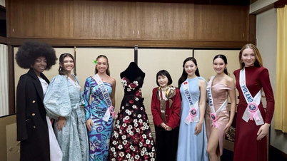 Miss International 2025: Kieu Duy marknadsför sitt hemland Vietnam inför finalomgången