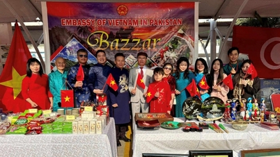 اسلام آباد میں بازار 2025 میلے میں ویتنام کا بوتھ 'چمک رہا ہے۔