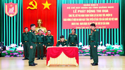 ກອງ​ບັນຊາ​ການ​ທະຫານ​ແຂວງ ກວາງ​ຫງາຍ ​ໄດ້​ດຳ​ເນີນ​ການ​ແຂ່ງຂັນ “​ເລັ່ງລັດ, ​ບຸກທະລຸ”