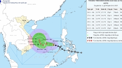 ព្យុះ​លេខ 15 នឹង​កើនឡើង 2 កម្រិត​ក្នុង​រយៈពេល 24 ម៉ោង​បន្ទាប់។