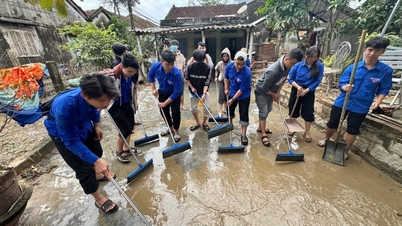 Mobilizing nearly 3,000 union members and youth to support flood recovery