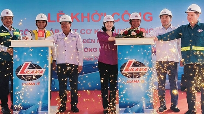 Zahájení mechanické instalace projektu pobřežního potrubí Lot B - O Mon v An Giangu