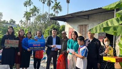 ۶۵ میلیون دونگ ویتنامی برای حمایت از دونگ گیا بائو در کمون آن تان اهدا شد