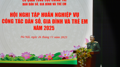 Školení o práci Generálního politického oddělení v oblasti populace, rodiny a dětí v roce 2025