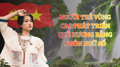 Silny Cao Bang na cyplu Ojczyzny - część 2: Młodzi członkowie Partii w górach przyczyniają się do rozwoju swojej ojczyzny za pomocą języka cyfrowego