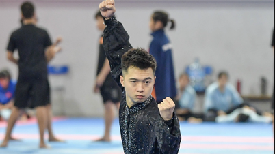 SEA Games 33: Admire the enchanting charisma of Vietnamese wushu athletes