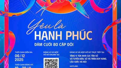 "Couple Festival - Love is Happiness" គឺជាសកម្មភាពពិសេសសម្រាប់គូស្នេហ៍ចំនួន 80 នៅ Vietnam Happy Fest 2025