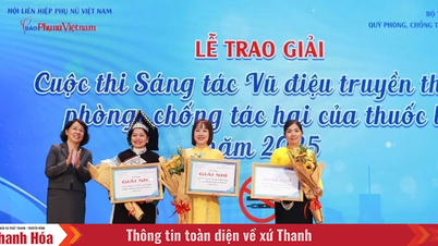 Thanh Hoa har vunnit tre priser i tävlingen 2025 för att ha komponerat danser som kommunicerar om att förebygga tobaksskador.