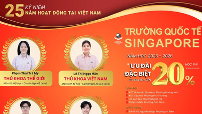 سنگاپور انٹرنیشنل اسکول دنیا اور ویتنام میں کیمبرج کے ویلڈیکٹورین کو تربیت دیتا ہے۔