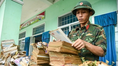 Surat Kabar Laborer meluncurkan program "Pengumpulan buku catatan untuk siswa di daerah terdampak bencana"