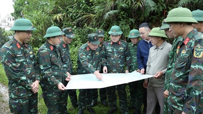 ह्यू शहर में सीमा गश्ती सड़क का निर्माण