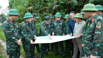 Construcția drumului de patrulare a frontierei în orașul Hue
