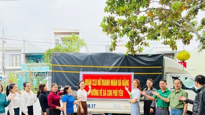 ダナン女性起業家クラブは、ダクラク省の洪水被災者を支援するために10トンの物資を動員した。