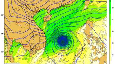 ลมแรงในทะเลจังหวัดคานห์ฮวา