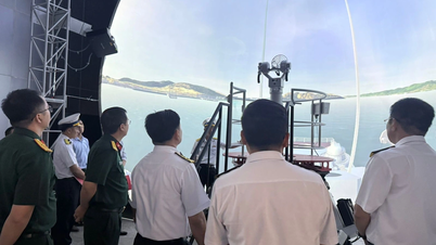 প্রথমবারের মতো, ভিয়েতনামের সামুদ্রিক সিমুলেশন প্রযুক্তি উচ্চ আন্তর্জাতিক মানের পৌঁছেছে।