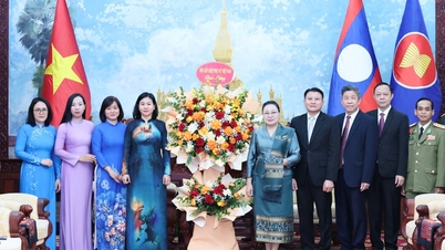 De Vietnamese Vrouwenunie feliciteert de 50e verjaardag van de Nationale Dag van de Lao PDR