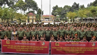 សាកលវិទ្យាល័យសន្តិសុខប្រជាជនគាំទ្រតំបន់រងគ្រោះដោយទឹកជំនន់៖ 'បញ្ជាពីបេះដូង'