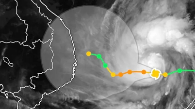 Η καταιγίδα Νο. 15 κινείται κατά μήκος της νότιας κεντρικής ακτής, με πιθανότητα περίπου 75-80%.