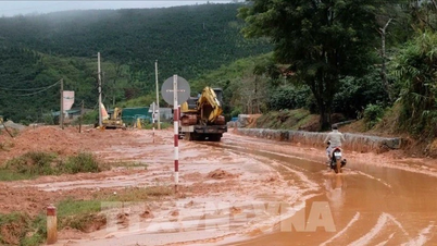 Ανακοινώθηκε κατάσταση έκτακτης ανάγκης στην Εθνική Οδό 1, δρόμος Truong Son Dong