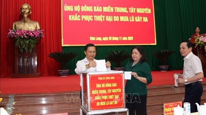 Sdílení problémů s lidmi v regionech Central a Central Highlands po povodních