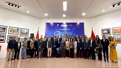 ความงดงามและมิตรภาพระหว่างเวียดนามและอินโดนีเซียผ่านภาพถ่ายศิลปะ