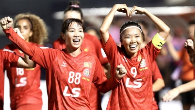 Att fastställa vilka 8 lag som går till kvartsfinal i Asian Cup 1: Vilken kanal ska man titta på? Ho Chi Minh City Women's Club?
