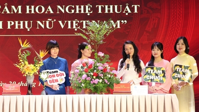 Le Comité central du Parti de l'Union des femmes du Vietnam a tenu une réunion thématique pour célébrer le 95e anniversaire de la fondation de l'Union.