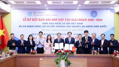 Vietnams socialförsäkringssystem och KCOMWEL (Korea) stärker samarbetet inom digital transformation och AI-tillämpningar.