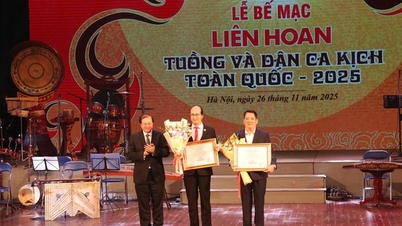 Ceremonia de clausura del Festival Nacional de Ópera Folklórica y Tuong 2025