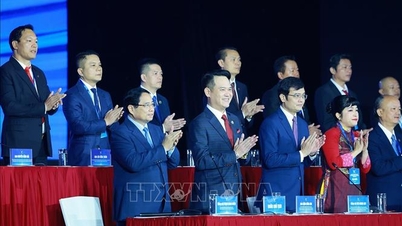 Premiärministern deltar i den åttonde nationella kongressen för Vietnams unga entreprenörsförening