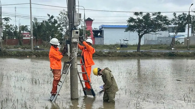 Không còn nhà ngập, điện cơ bản khắc phục xong