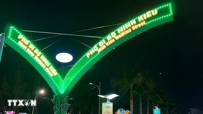 רחוב נין קיאו נפתח מחדש מדצמבר, מה שמגביר את כלכלת הלילה בקאן טו