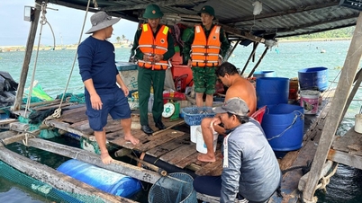 Le poste de garde-frontière de Ninh Phuoc (Khanh Hoa) renforce sa propagande et réagit de manière proactive à la tempête n° 15
