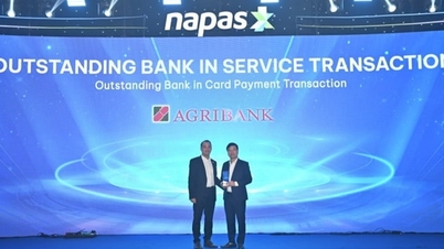 Agribank diberi penghargaan oleh NAPAS dengan serangkaian penghargaan penting di bidang pembayaran digital.