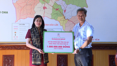 Trung Nam Grubu, sellerin ardından Orta Dağlık Bölge ve Orta illerdeki insanlarla zorlukları paylaştı