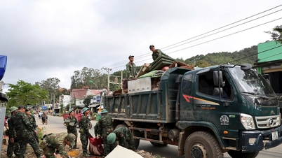 Lam Dong menyempurnakan peruntukan 1,000 tan beras untuk menampung penduduk terjejas banjir.