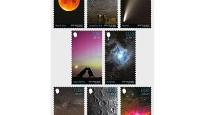 ジャージーポストの切手コレクションを通して宇宙の不思議を探検しましょう