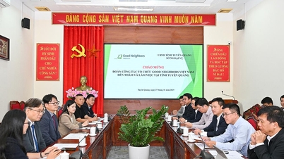 سازمان بین‌المللی همسایگان خوب (GNI) در ویتنام از توین کوانگ بازدید و در آنجا فعالیت کرد.