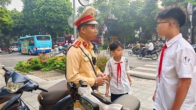 Hanoi: Kirim daftar lebih dari 3.000 siswa yang melanggar peraturan lalu lintas ke Departemen Pendidikan dan Pelatihan