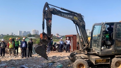 سلمت منطقة خونغ دينه بالقوة موقع مشروع دار الجنازة ثانه شوان