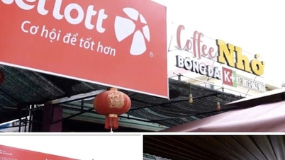 Coffee business combined with Vietlott, increasing sustainable income