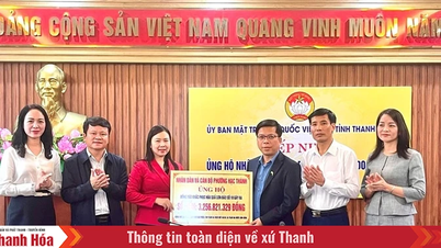 หน่วยงานและท้องถิ่นต่างๆ ยังคงให้ความช่วยเหลือผู้ประสบภัยน้ำท่วมในจังหวัดทัญฮว้า